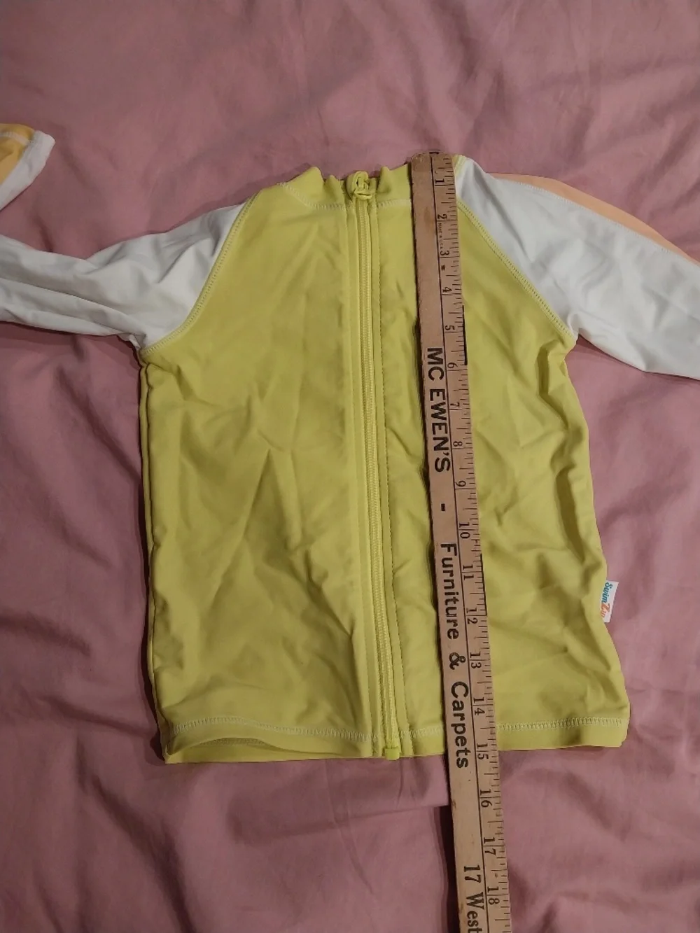 SwimZip Long Sleeve Rash Guard 4T